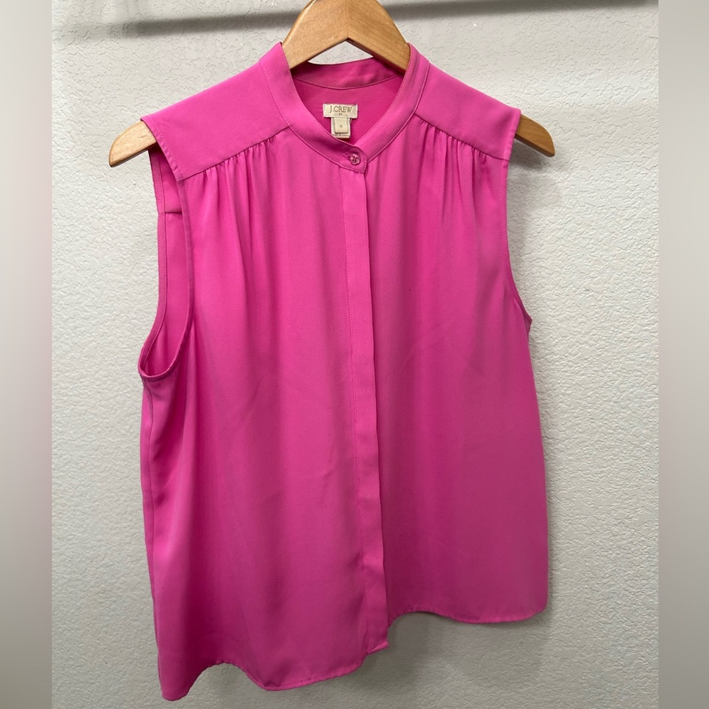 J. Crew Sleeveless Blouse